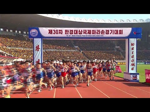 Pjöngjang-Marathon lockt viele Ausländer an