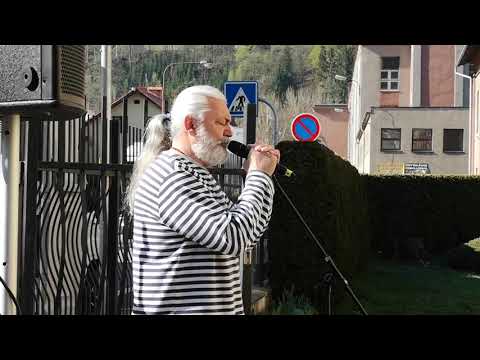 Daniel Hůlka sociálně slabším v Benešově u Semil 27.4.2020