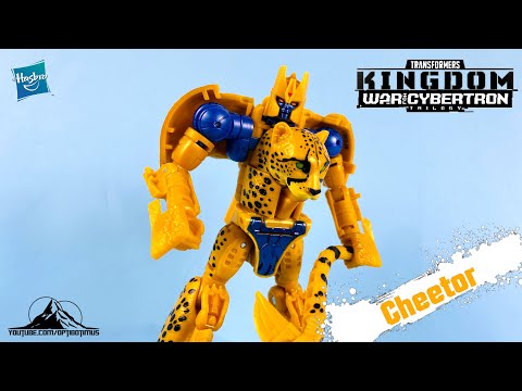 Netflix TRANSFORMERS War For Cybertron Deluxe Class CHEETOR Video Review