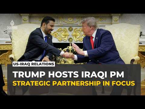 Trump and Iraqi PM al-Zaidi discuss energy, militias and Iran tensions at White House
