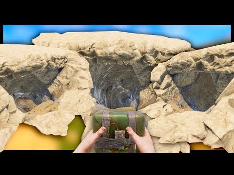 FINDING a VERY RARE TRIPLE CAVE BASE BUILD and SOLO RAIDING it!