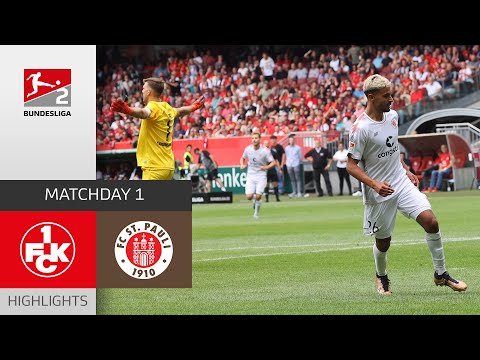 Crazy Goals on GD1 | 1. FC Kaiserslautern - FC St. Pauli 1-2 | MD1 - Bundesliga 2 23/24