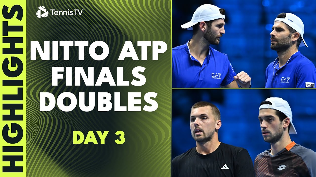 Nitto ATP Finals Day 3 Doubles