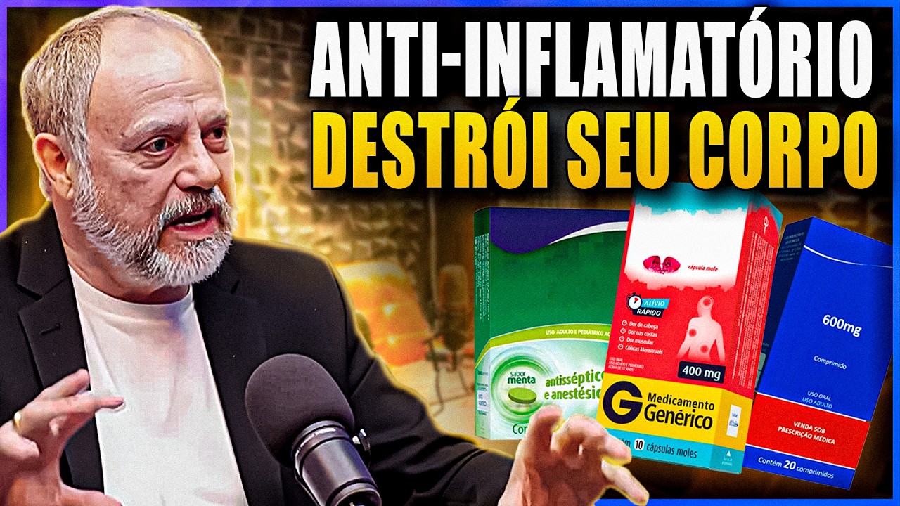 O Que os MÉDICOS NÃO CONTAM Sobre Anti-inflamatórios - Dr. Ricardo Trajano - Fernando Beteti