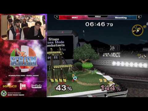 Schism - MINT (Fox) Vs. Meamking (Fox) - Pools - Melee Singles