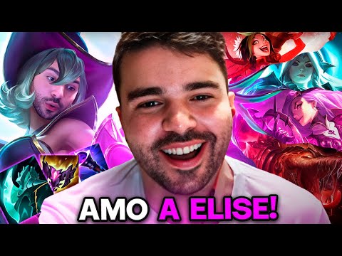 A ELISE QUE BOTA MEDO NO HIGH ELO!