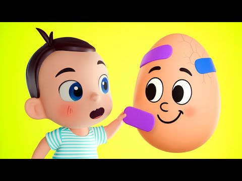 🥚 Yumurta Kafa - Eğlenceli Çocuk Şarkıları | Ozi ve Suzi ile Öğren ve Eğlen