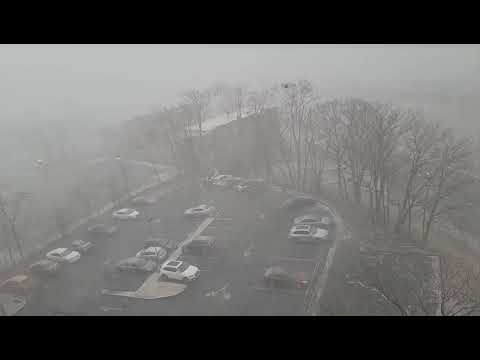 Snow Squall in Hartford Connecticut