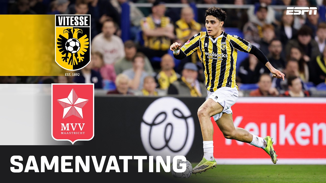 Vitesse vs MVV Maastricht Highlights