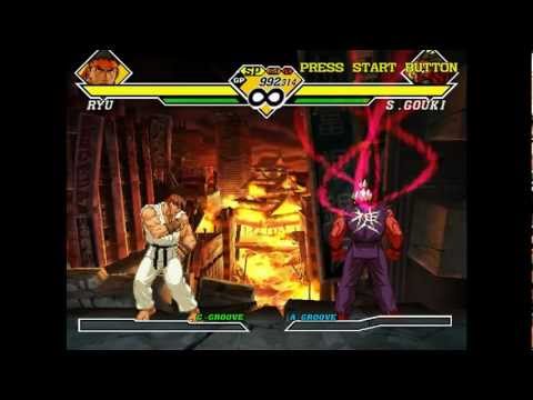 Capcom vs. SNK 2: Mark of the Millennium 2001: Ryu Vs Shin Akuma (Boss)
