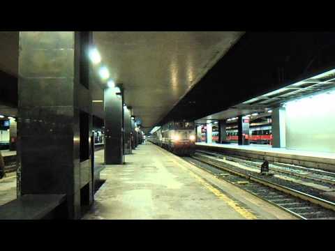 E656.046 + E402.011 in partenza con l' ICN 1959 Roma Termini - Siracusa/Palermo Centrale