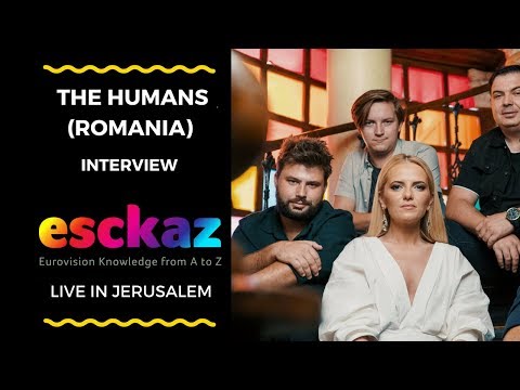 ESCKAZ in Tel Aviv: Interview with The Humans (Romania at the Eurovision 2018)