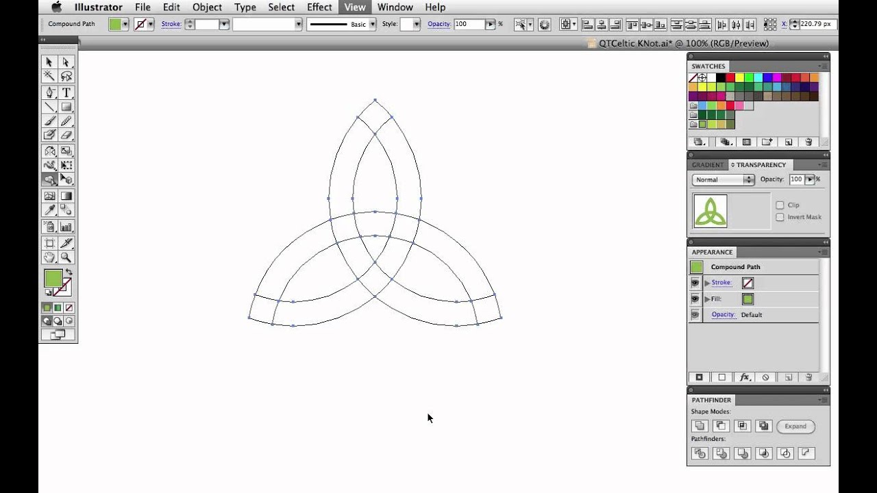 Vector Tuts+ Quick Tip — Make a Celtic Knot With the Shape Builder Tool