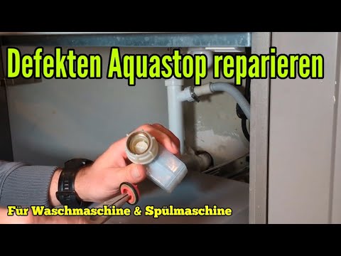 Aquastop repair Defective Aquastop hose dishwasher or washing machine repair