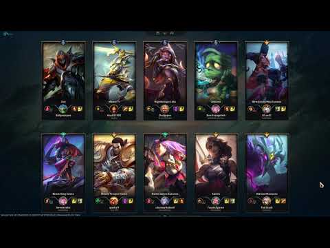 Nocturne Jungle & Katarina Mid Against Master Yi Jungle & Zed Mid League of Legends Patch 12.21