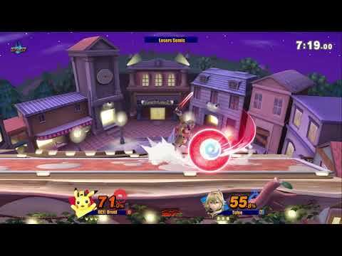 Ultimate SmashaPalooza #23 ft. Smash League: Losers Semis - Tofee (Lucina) vs OCE| Droid (Pikachu)