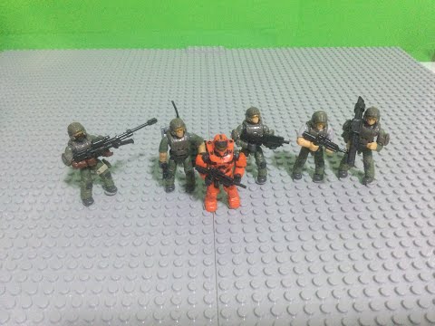 The Halo Marine Platoon Pack New Set Stop Motion