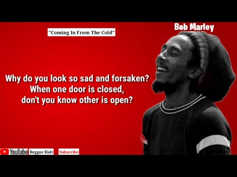 Bob Marley Coming In From the Cold lyrics video