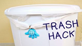 Plastic Bag Trick and Trashcans