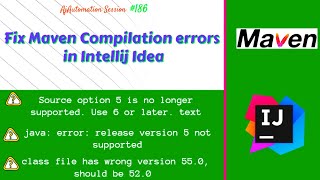How to Resolve Maven project Compilation errors in IntelliJ | How to Fix if Maven is not running