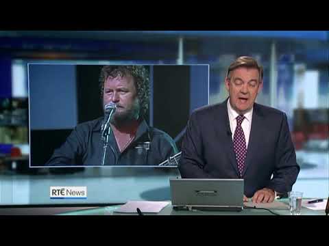 Jim McCann's death reported on RTÉ News (5th March 2015)