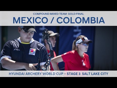Mexico v Colombia – Compound Mixed Team Gold Final | Salt Lake City 2017