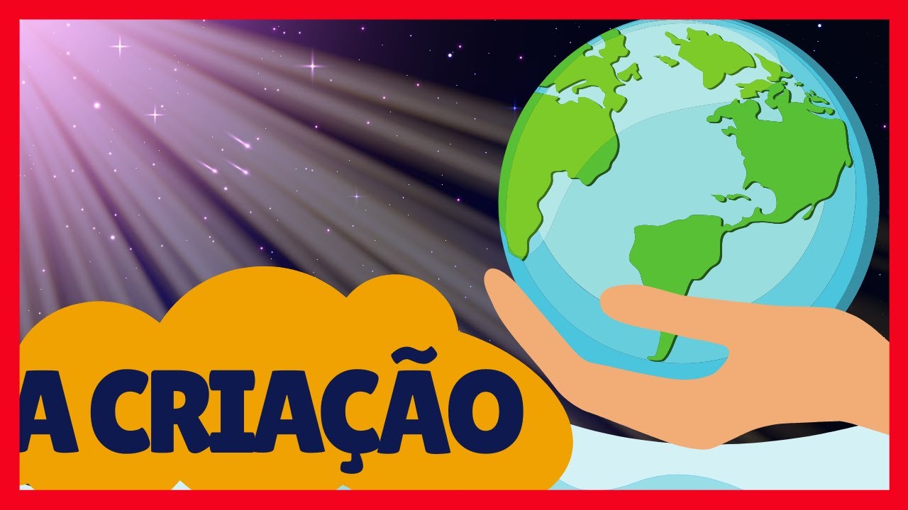 A CRIAÇÃO - DESENHO BÍBLICO INFANTIL