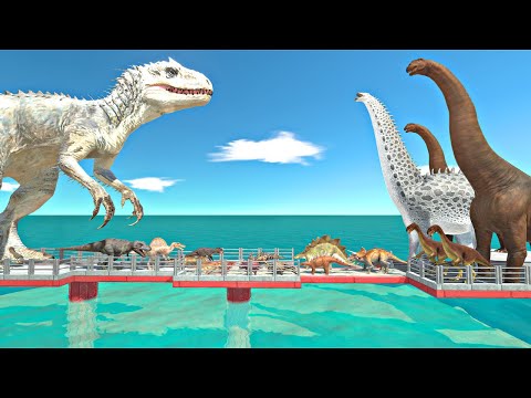 Dinosaurs Challenge | Carnivore Dinosaurs vs Herbivore Dinosaurs - Animal Revolt Battle Simulator
