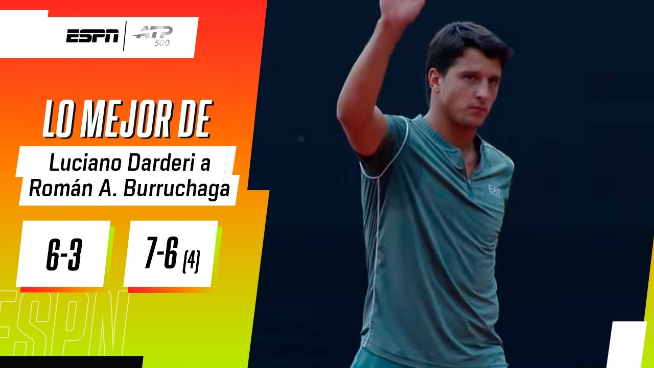 ROMÁN BURRUCHAGA NO PUDO CONTRA DARDERI Y SE DESPIDIÓ DEL ATP 500 DE HAMBURGO | RESUMEN