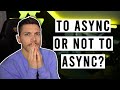 Settling the Biggest Await Async Debate in .NET