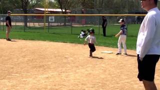 6U baseball MAA opening day.
