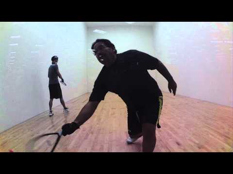Racquetball Singles, Game 1, Deven Vs Paul, August 14th, 2014