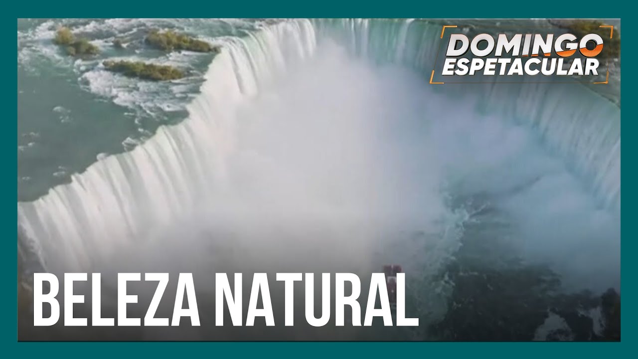 50 por 1: Álvaro Garnero conhece as Cataratas do Niágara no Canadá