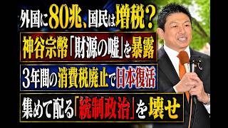消費税を3年なくせば日本は変わる！参政党が提唱する「日本人ファースト」の真実