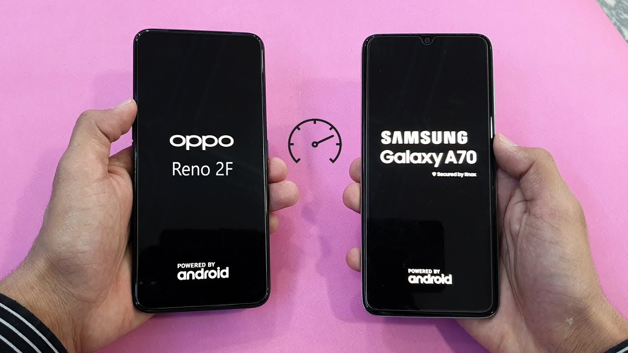 Oppo Reno 2F vs Samsung Galaxy A70 - Speed Test & Comparison!