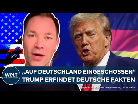 Video Thumbnail: DONALD TRUMP: Obsession mit Deutschland? Ex-Präsident erfindet Stories über Deutschland und Merkel