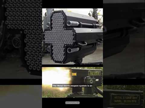 METAL STORM WEAPON;       1 MILLION ROUNDS PER MIN FACT