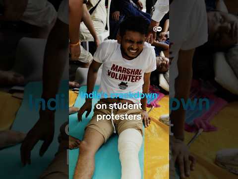 India's crackdown on student protesters | DW News