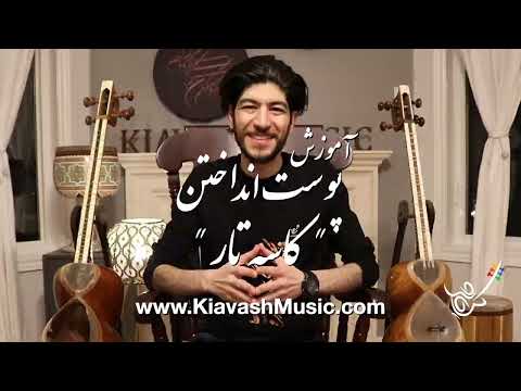 How to Repair Tar Skin - Kiavash Teymourian - Tar Toronto "آموزش پوست انداختن "کاسه تار تورنتو