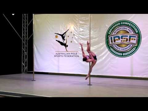 Australian Pole Sports Championships 2019 - Elite Masters 50+ - Female - Adrienne Smillie