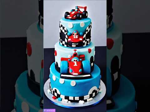 Baby boy cake designs #aleesha  #cake design #birthdaycake