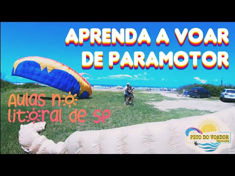 Curso Aulas Paramotor Itanhaém SP