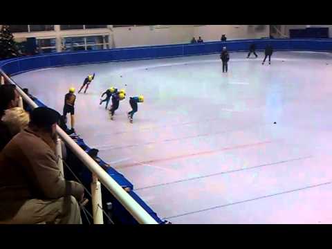 Short Track Speed Skating. Hungarian National Championships Women's 1500m Final