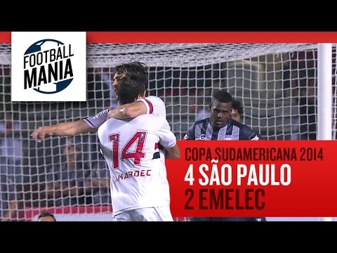 São Paulo 4 X 2 Emelec - Copa Sudamericana 2014 - Quarterfinals
