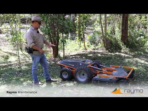 Raymo Electric Remote-Control Mower | Safe, Smart & Powerful Mowing on the Sunshine Coast