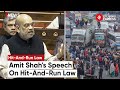Truck Drivers Protest: Amit Shah's Speech On Hit And Run Law In Parliament | Truck Driver News