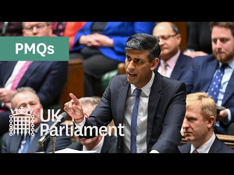🔴 LIVE: Prime Minister's Questions with British Sign Language (BSL) - 13 December 2023