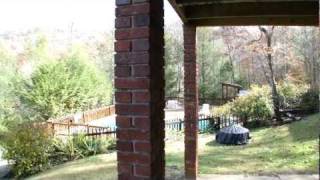 preview picture of video 'POOL HOME!  270 Lake Road Franklin NC - British Cottage Home Video Blog'