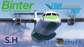Binter ATR 72 Real Ops | MK Studio's FANTASTIC Tenerife South v2 - Gran Canaria | Real Airline Pilot