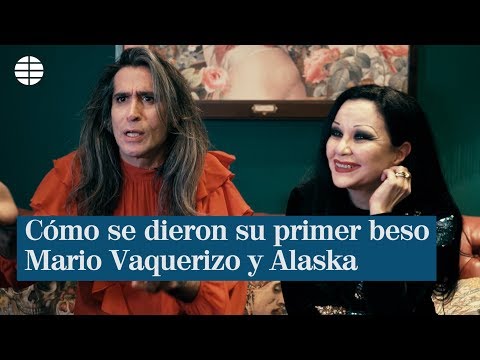 Cómo se dieron su primer beso Mario Vaquerizo y Alaska